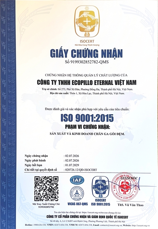 Giấy chứng nhận ISO 9001:2015